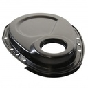 Timing Cover Kit Chevrolet Small Block 283-400 Engines Black Steel with hardware