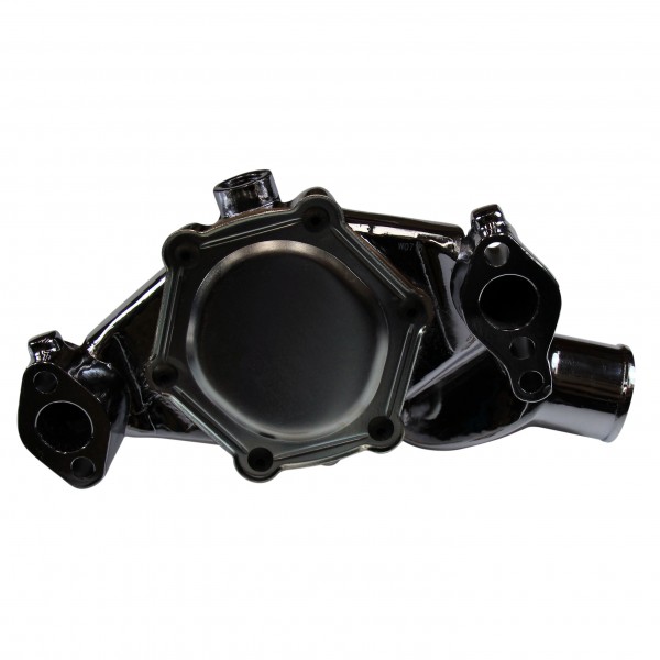 Water Pump Sm Blk Chevrolet 265-350 Swp Polished Chromed Alloy Hi Volume