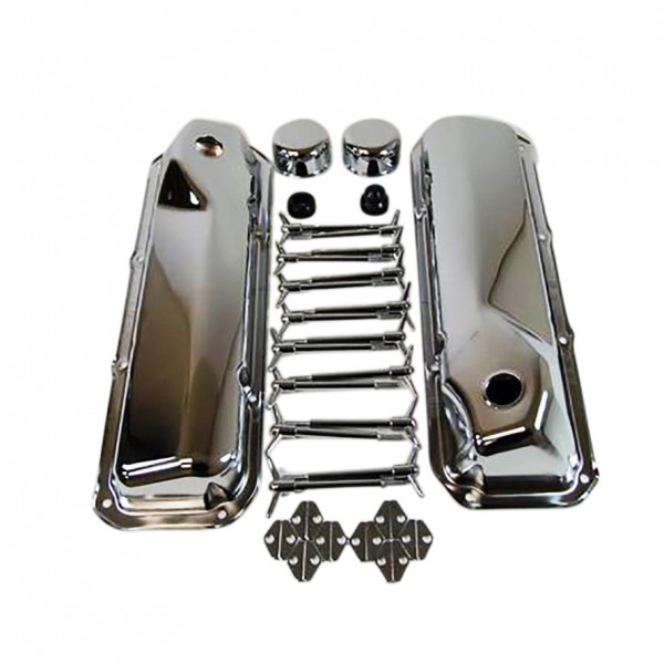 Ford Cleveland 302-351 Engine Dress Up Kit Chrome Factory Style Valve Covers
