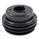Pulley Crankshaft Triple Groove Black Steel Ford Windsor 289 1965-66