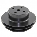 Pulley Water Pump Double Groove Lwp Black Alloy Big Block Chevrolet 396-454