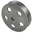Pulley GM/Ford Power Steering Pump Serpentine Groove Polished Alloy 5/8" Shaft
