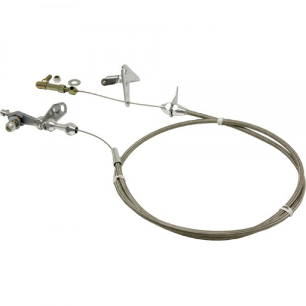 Kickdown Assembly Chrysler 727 Braided Stainless 24 Inch Long