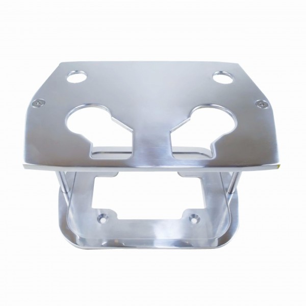 Optima Battery Tray 34/78 Series Polished Smooth Top Aluminium Finish
