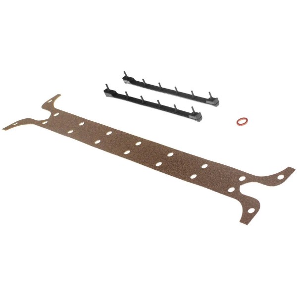 Oil Pan Gasket Set Chrysler V8 Small Block 318-340 (Fibre & Black Neoprene)