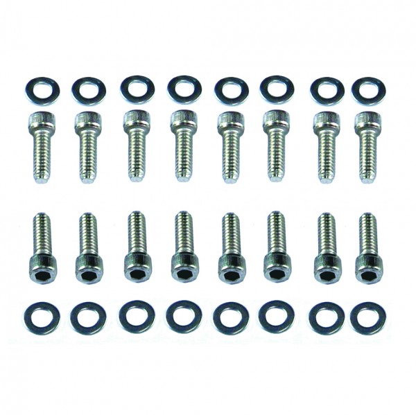 Valve Cover Bolts Ford Cleveland Chrome Socket Head Long suit Alloy Covers-Set
