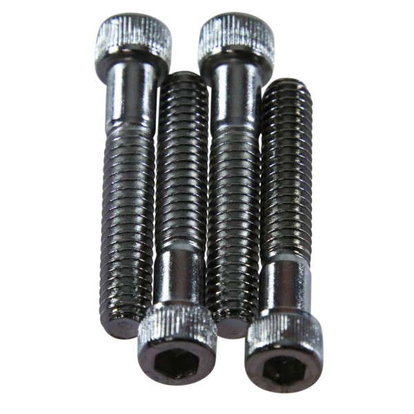 Bolt Set 1/4-20" x 1-1/2" Long Chrome Socket Head Set 4