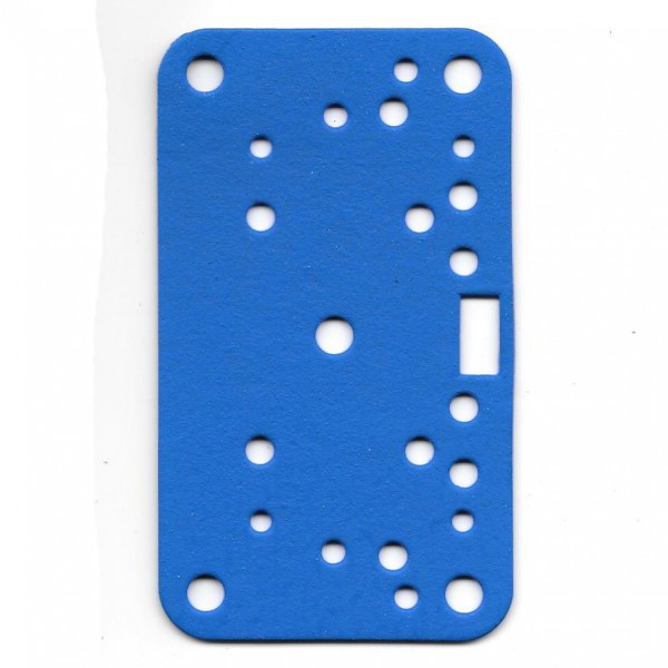 Holley Carburettor Gasket Rear Bowl Squarebore Vac Secondary - Blue Non Stick (Ref. Fuelmiser HYP49)