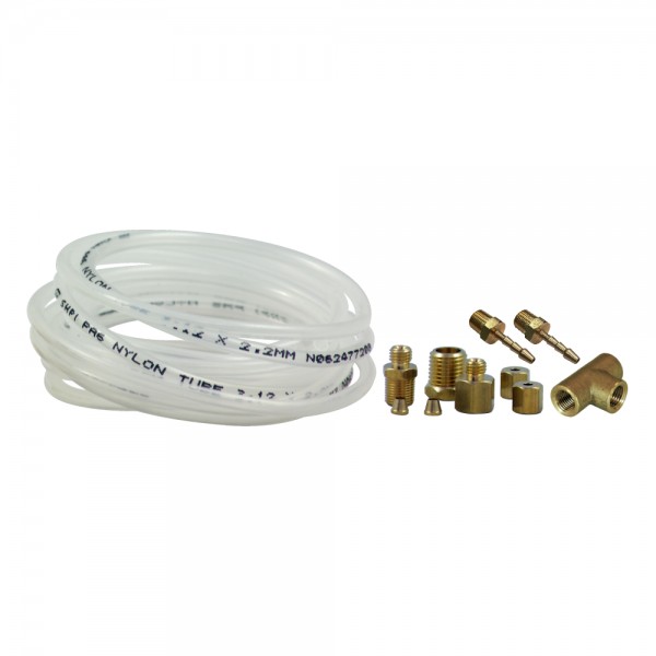 Automotive Boost Gauge Fitting Kit with Nylon Hose