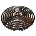 Ripple Flying Saucer Stardust 15" Chrome Steel Hot Rod Hubcaps Wheel Cover