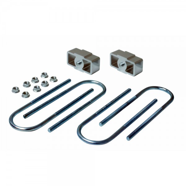 Lowering Block Kit 1.5" (40mm), 12mm Locating Pins, 85mmx12mm Ubolts - Great Wall V-Series V200 + V240