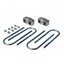 Lowering Block Kit 1.5" (40mm), 13mm Top 16mm Bottom Locating Pins, 75mmx12mm Ubolts - Holden Rodeo, Nissan 620/720 Ute/Nivara D21/Pickup D21