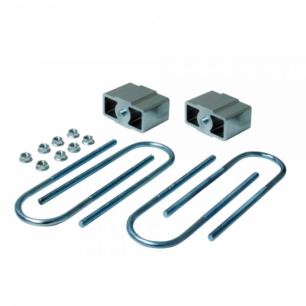 Lowering Block Kit 3" (75mm), 14mm Locating Pins, 75mmx12mm Ubolts - Mazda BT50 2WD, Diahatsu Feroza, Foton Tunland 2WD, Mitsubishi Delica/Express/L200/L300/Starwagon/Triton 2WD, Ford Ranger