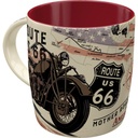 Nostalgic Art 330ml Ceramic Mug - Route 66 Bike