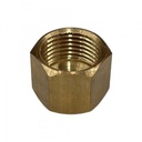 Brass Compression Nut 5/16" (7.9mm) Hose Tube with 1/2" (18.6mm)x24 BSP Thread