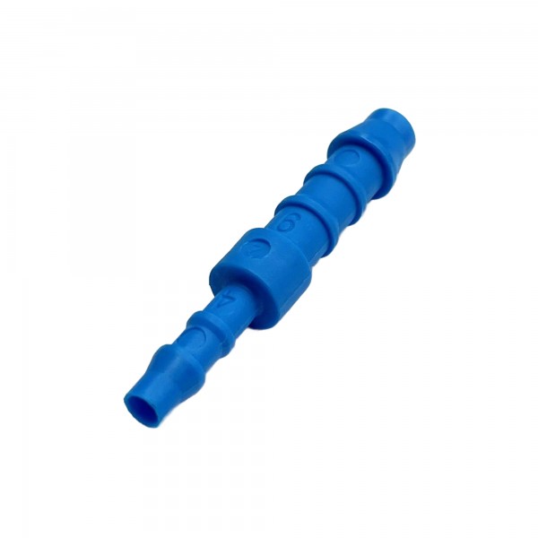Nylon Plastic Straight Reducing Joiner 1/4" (6.3mm) to 5/32" (4mm) Hose Tube End