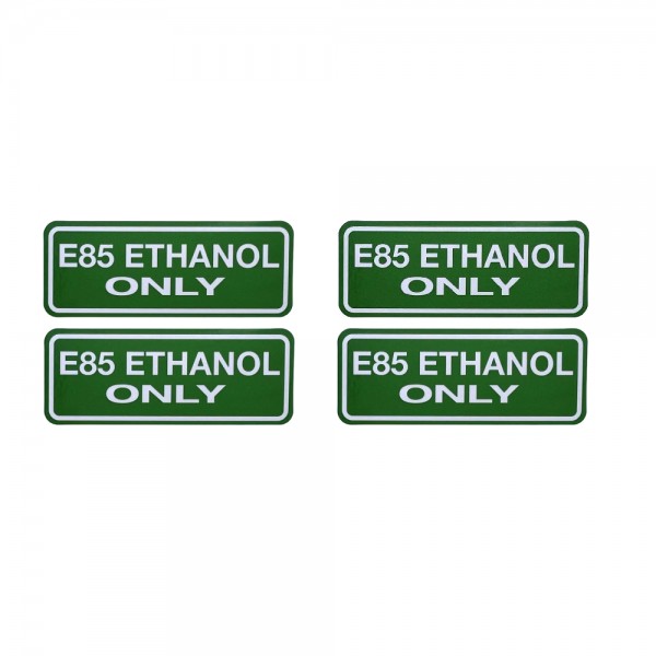 E85 Ethanol Only' Decal Set - Small