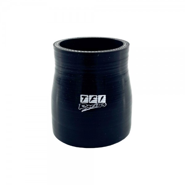 Silicone Hose Black Reducer Coupling 63 to 51mm (2.5" to 2") ID, 76mm Length