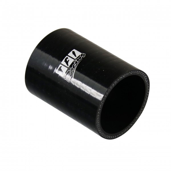 Silicone Hose Black Coupling Straight 44mm (1.75") ID, 76mm (3") Length