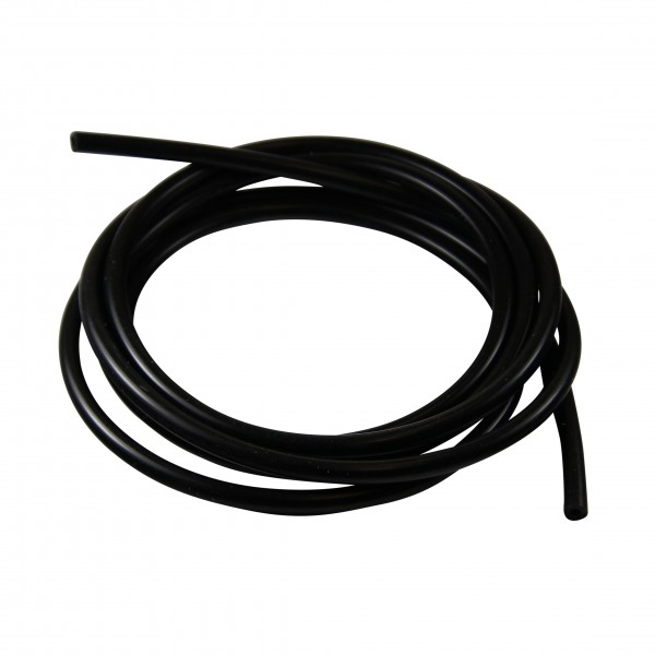 Silicone Hose Black Vacuum 8mm ID, 3M Length