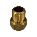 Brass Temp Bush Reducer 5/8" (15.8mm) Female UNF Thread to M16-1.5 Male Thread