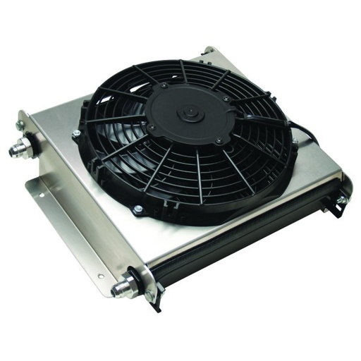 [15870] Derale Hyper-Cool Extreme Cooler 40 Row 13"x14-7/8"x5-5/8" 10" Fan