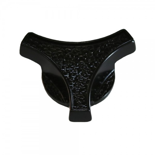 [2327BLACK] Air Cleaner Nut Tri Shape El Toro Black Holley Edelbrock Rochester Quadrajet