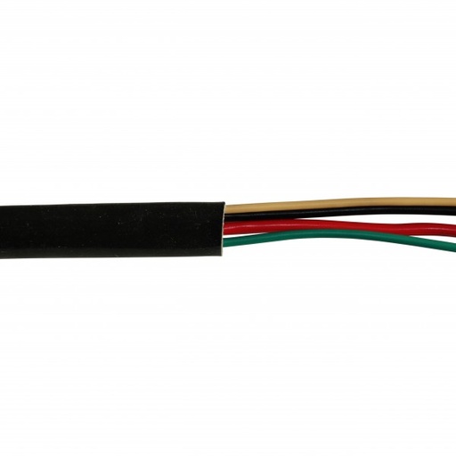 [330012] High Temperature Black Silicone Insulation Sleeving 12mm ID x 1mt. Rated 250C