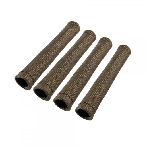 [380840] Lava Race Spark Plug Boot Shield 1" ID bends 90 - 4Pk