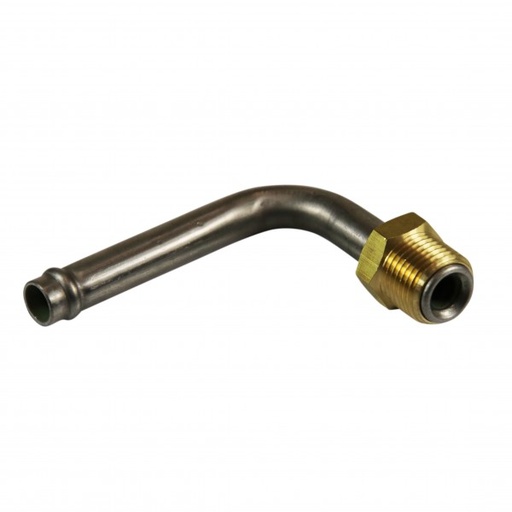[43702] Fuel Fitting Elbow 3/8 Inch OD Tube. 5/8 Inch UNF Thread