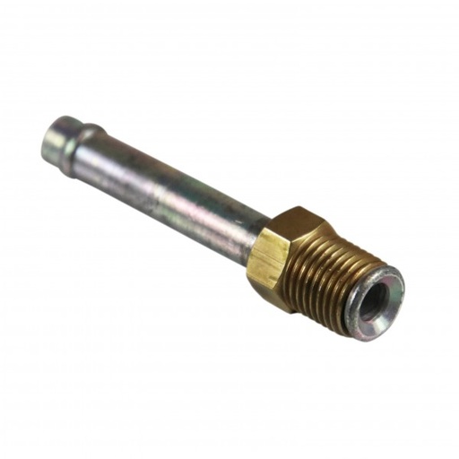 [43703] Fuel Fitting Straight 5/16 Inch OD Tube. 1/2 Inch UNF Thread