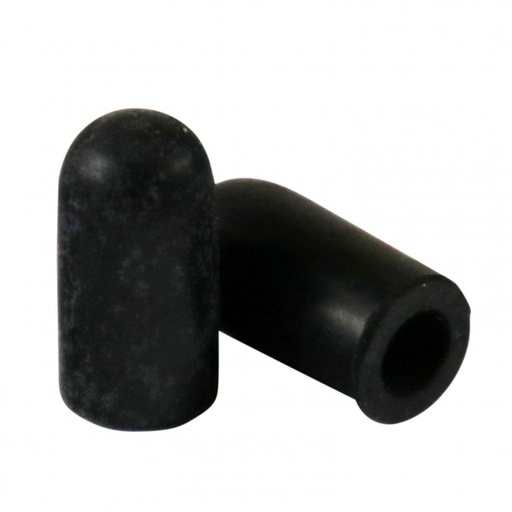 [43752] Rubber Block Off Blank Plug 1/4" ID - Pack 2