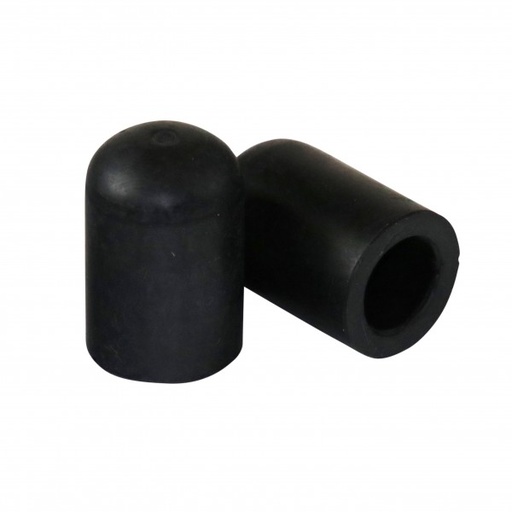 [43755] Rubber Block Off Blank Plug 1/2" ID - Pack 2 (FS6068)