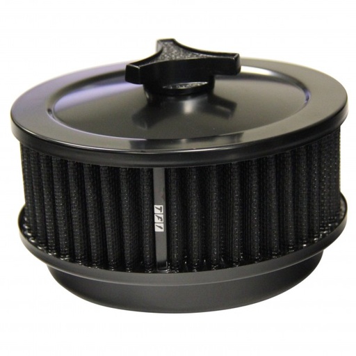 [446-921BLK] Black Air Cleaner 6-3/8" Wide x 2-1/2" Tall Suit 5-1/8" Holley Carburettor