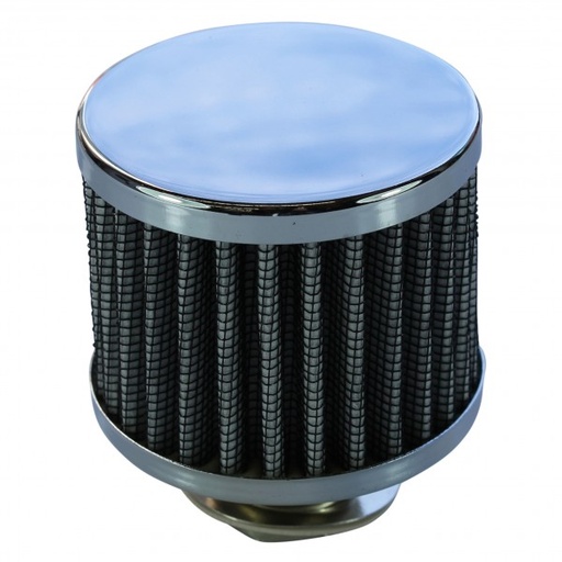 [66-024] Valve Cover Breather Cap Twist In Holden/Chevrolet Chrome Top White Element