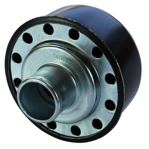 [66-046] Valve Cover Breather Cap Push In 1"(25mm) Neck Black Coated Steel