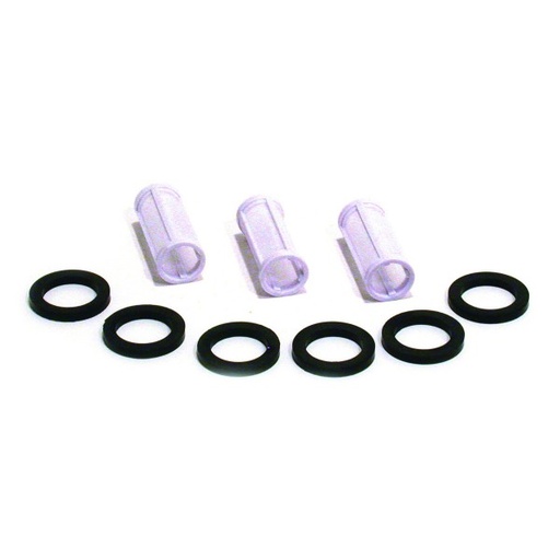 [66-071] Replacement Fuel Filter Kit Set 3 plus 6 o-rings suit TFI 66-072 or Spectre 2369