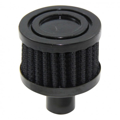 [68-503] Vent Tube Breather Crankcase  5/8"(16mm) Black Top Blk Element