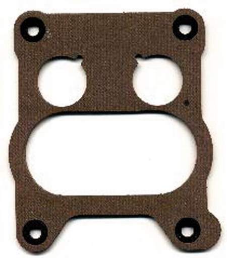 [BGR02] Carburettor Base Gasket GM Rochester 4 barrell with "Heat Insulator" Inserts