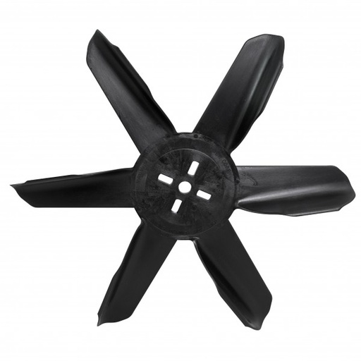 [FAN17P] 17" Standard Black Plastic Fan - 6 Blade
