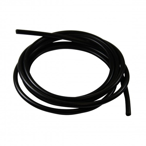[SH-VH-4-3000] Silicone Hose Black Vacuum 4mm ID, 3M Length
