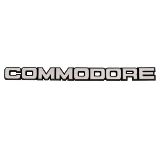 [92014591] Badge "Commodore" Bootlid & Tailgate Holden VH SL SLX SLE