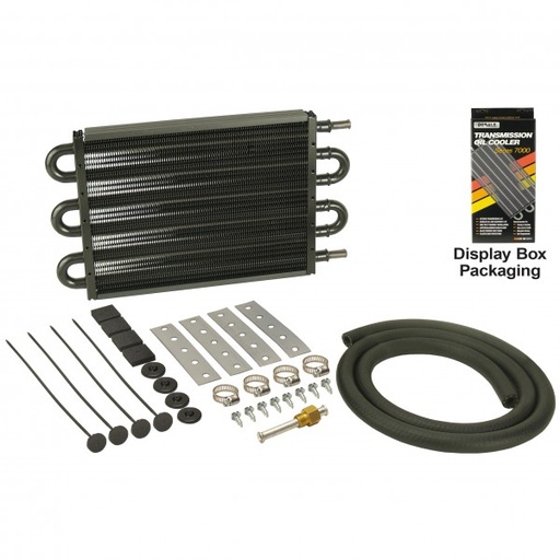 [13106] Derale Transmission Cooler Kit 15500 lbs GVW 7-5/8" x 12-3/4" x 3/4"