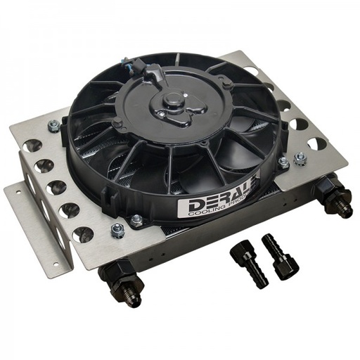 [13750] Derale Atomic Cooler Plate & Fin 15 Row 12-3/4"x9-3/8"x4-5/16" -6AN