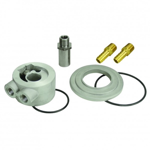 [15731] Derale Thermostatic 13/16"-16 Engine Sandwich Adaptor GM/Chev