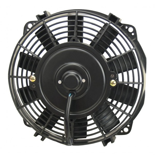 [16909] Derale 9" Straight Blade Reversible 475Cfm Electric Fan with Mount Kit