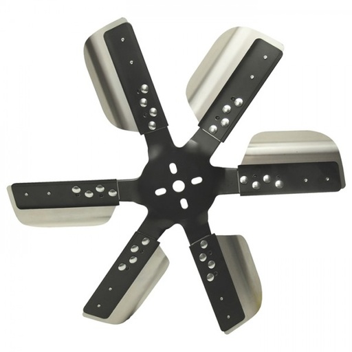 [17018] Derale Heavy Duty Stainless Steel Standard Rotation 18 Inch Flex Fan