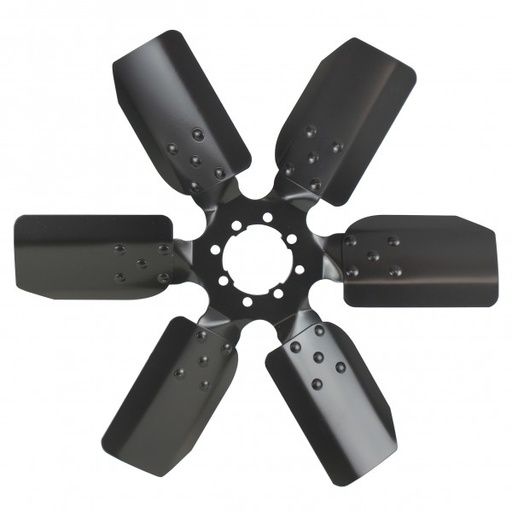 [17118] Derale Standard Rotation Fan Clutch Fan Black 18 Inch 8 Hole Centre Hub