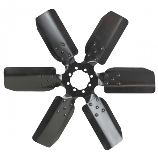 [17120] Derale Standard Rotation Fan Clutch Fan Black 20 Inch 8 Hole Centre Hub
