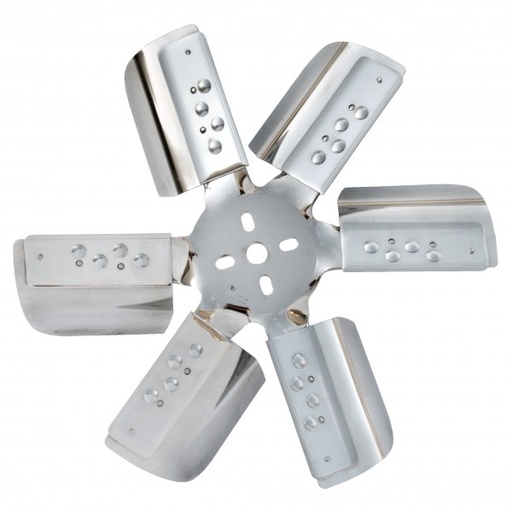 [17217] Derale Heavy Duty Stainless Steel Standard Rotation 17 inch Flex Fan Hub